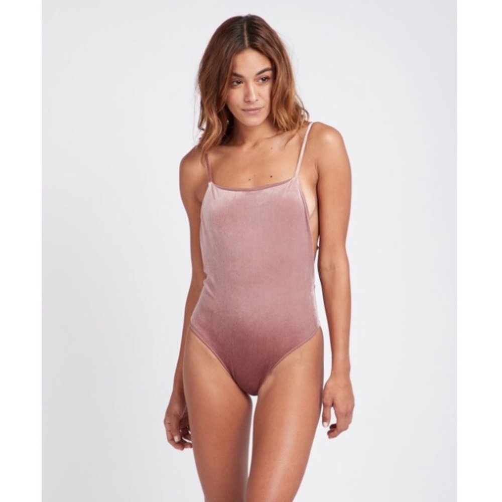 VELVET SWIM/BODY SUIT - Picture 2 of 5